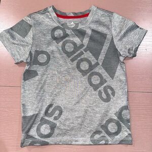 Boys Adidas 3T Short Sleeve Gray Tee